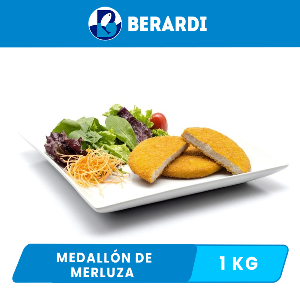 Medallón de Merluza x 1 KG