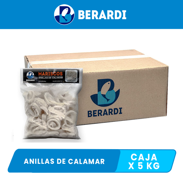 Anillas de Calamar Berardi Caja x 5 kg