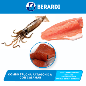 Combo Trucha Patagónica con Calamar