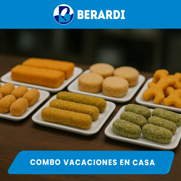Combo Divertido y Nutritivo para Grandes y Chicos. Vacaciones en Casa