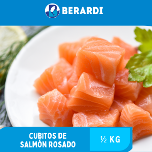 Cubitos de Salmon X 500 grs