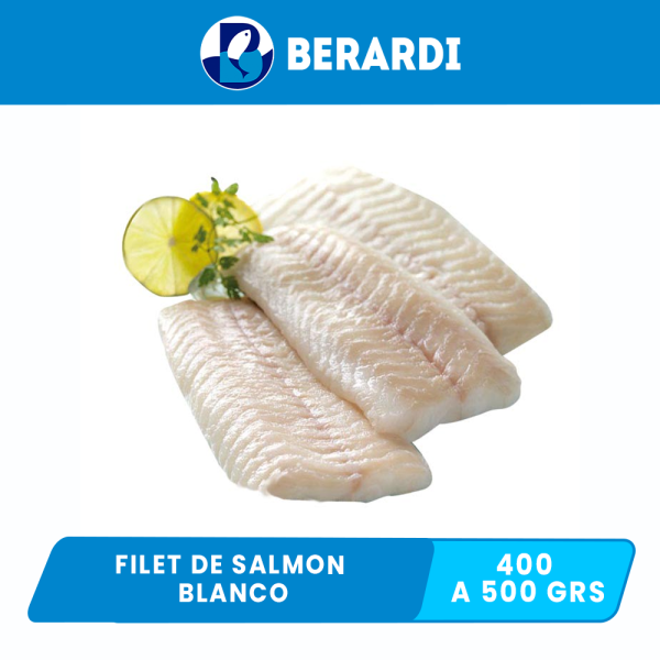 Filet de Salmon Blanco  de 400 a 500 Grs